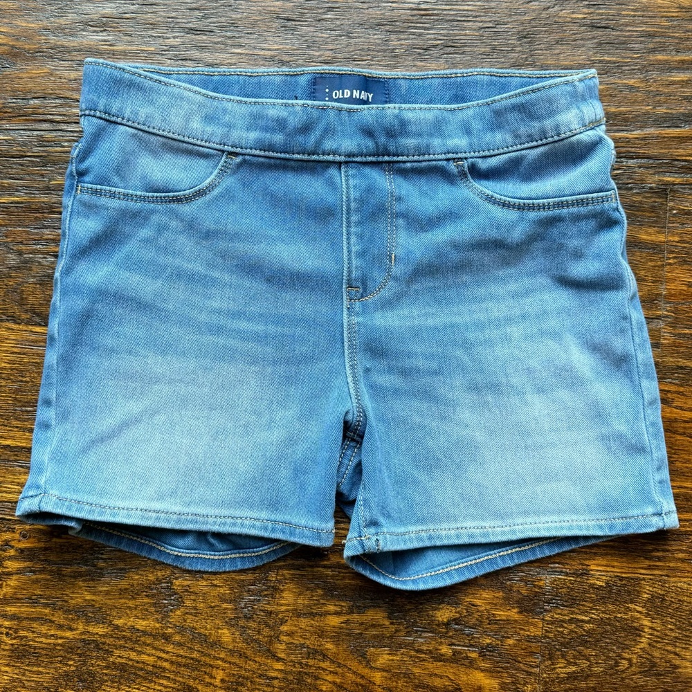 Girls jeans shorts - Old Navy - size 14 - adjustable waist